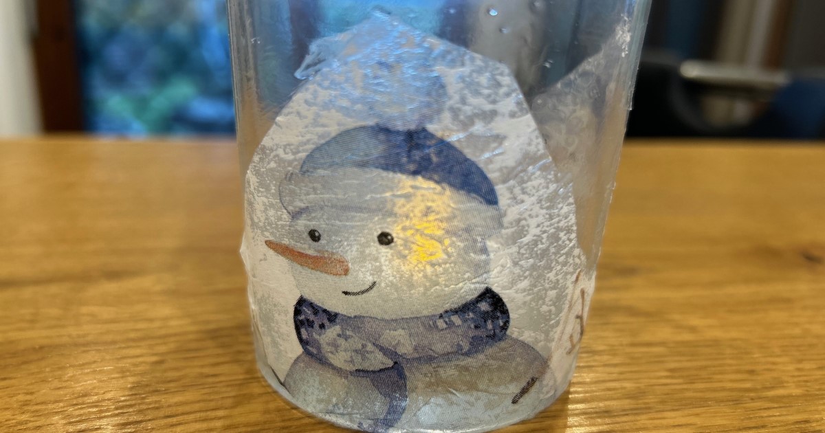 Serviettentechnik Weihnachten - Die lauten Nachbarn - Basteltipp